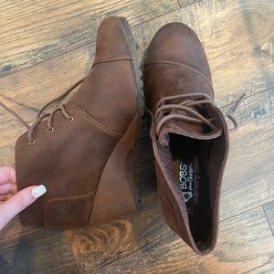 Bobs by sketchers lightly worn size 11 wedges